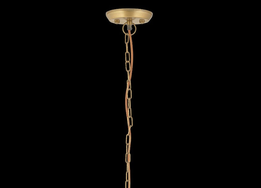 Quinn Statement Hammered Metal Pendant