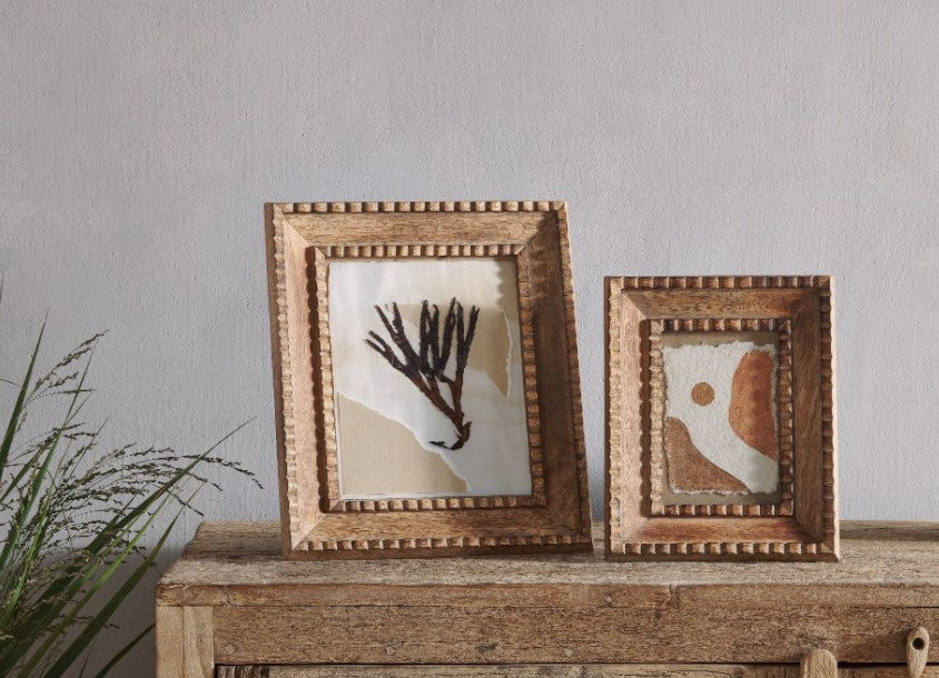 Mango Wood Door Hardware Photo Frame Home Decor
