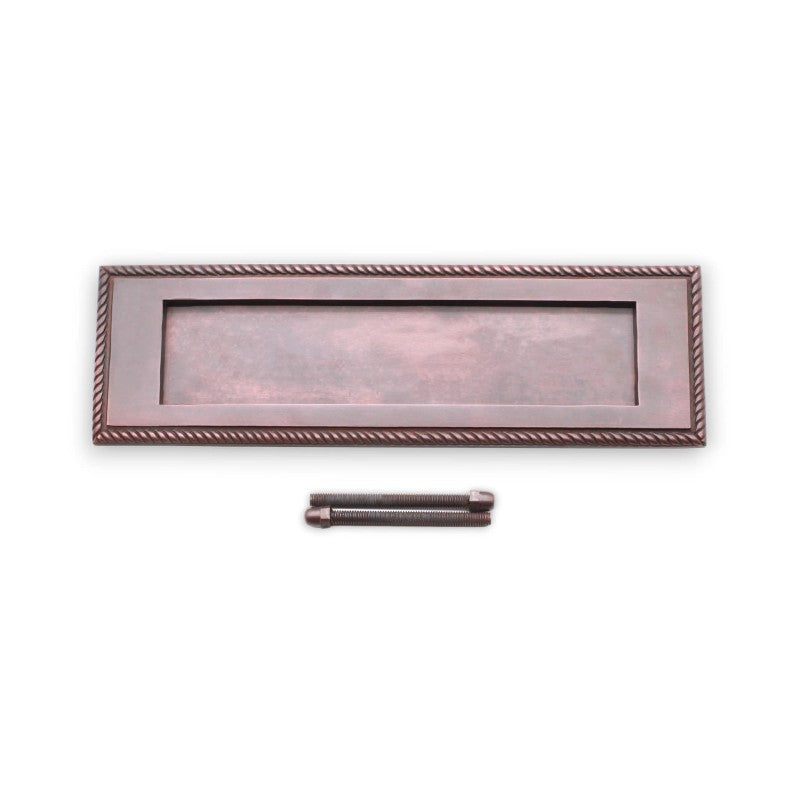 Plaque Lettre Géorgienne 250mm Bronze Vieilli