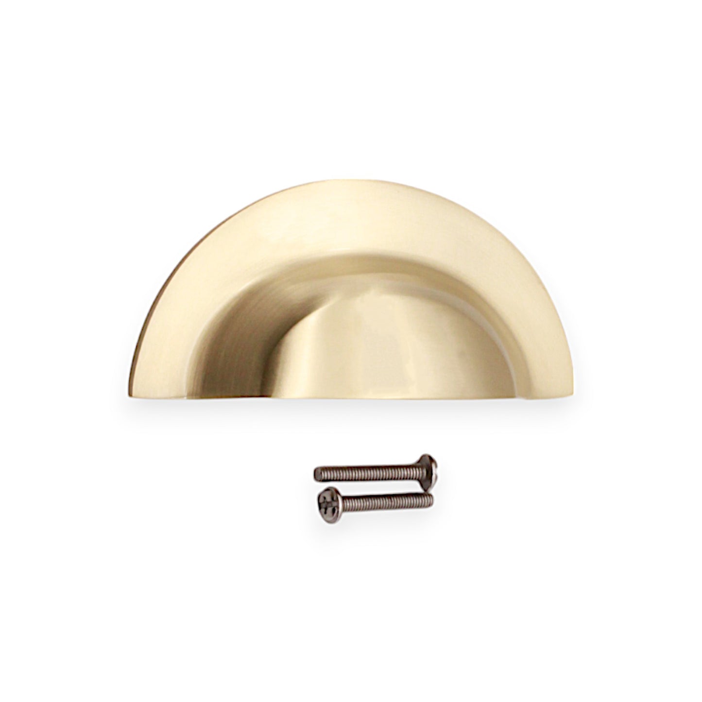 Slim Cup Handle Large Satin Brass