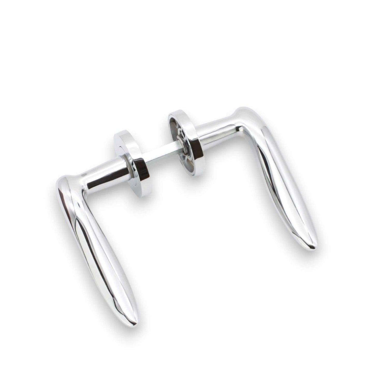 Senza Lever Door Handle Polished Chrome