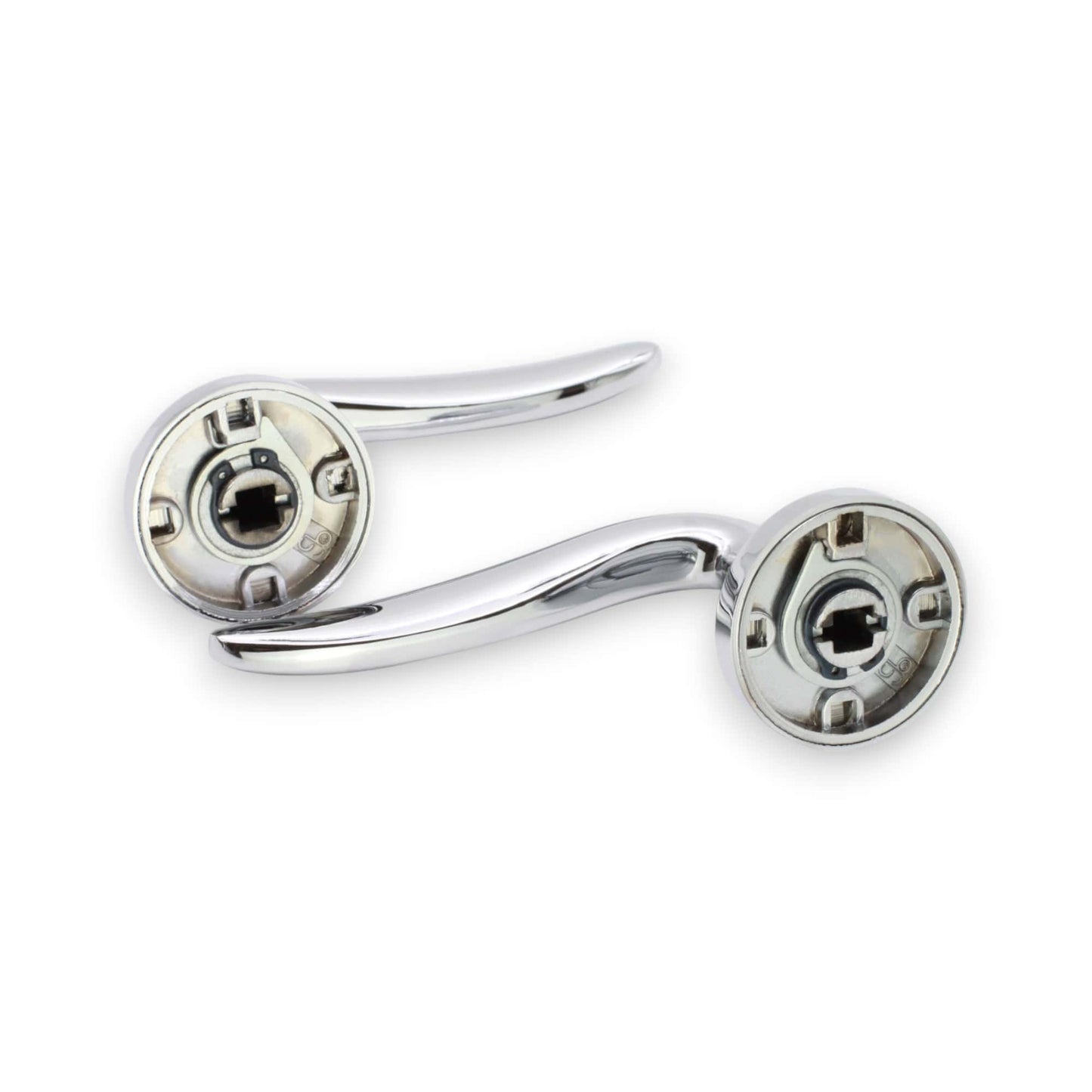 Senza Lever Door Handle Polished Chrome