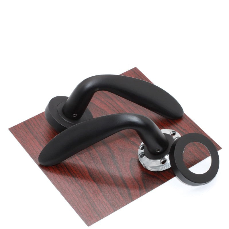 Mars Lever Door Handle Matt Black