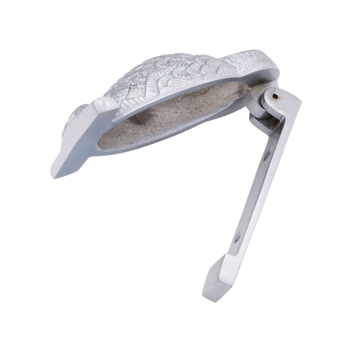 Satin Chrome Owl Door Knocker Home Decor