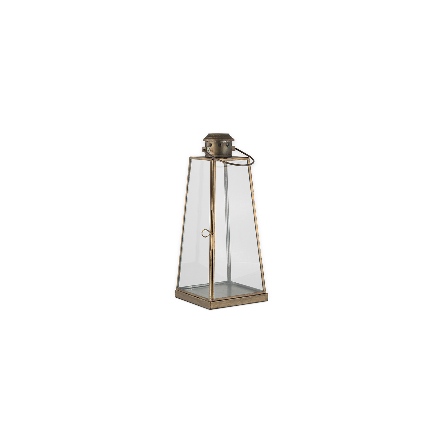 Giva Lantern - Antique Brass
