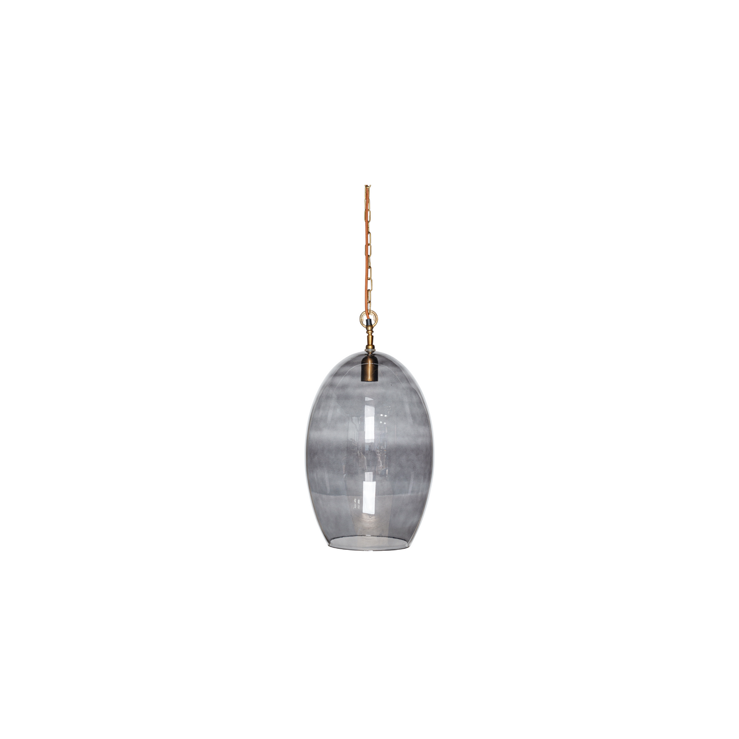 Otoro Recycled Glass Pendant - Smoke