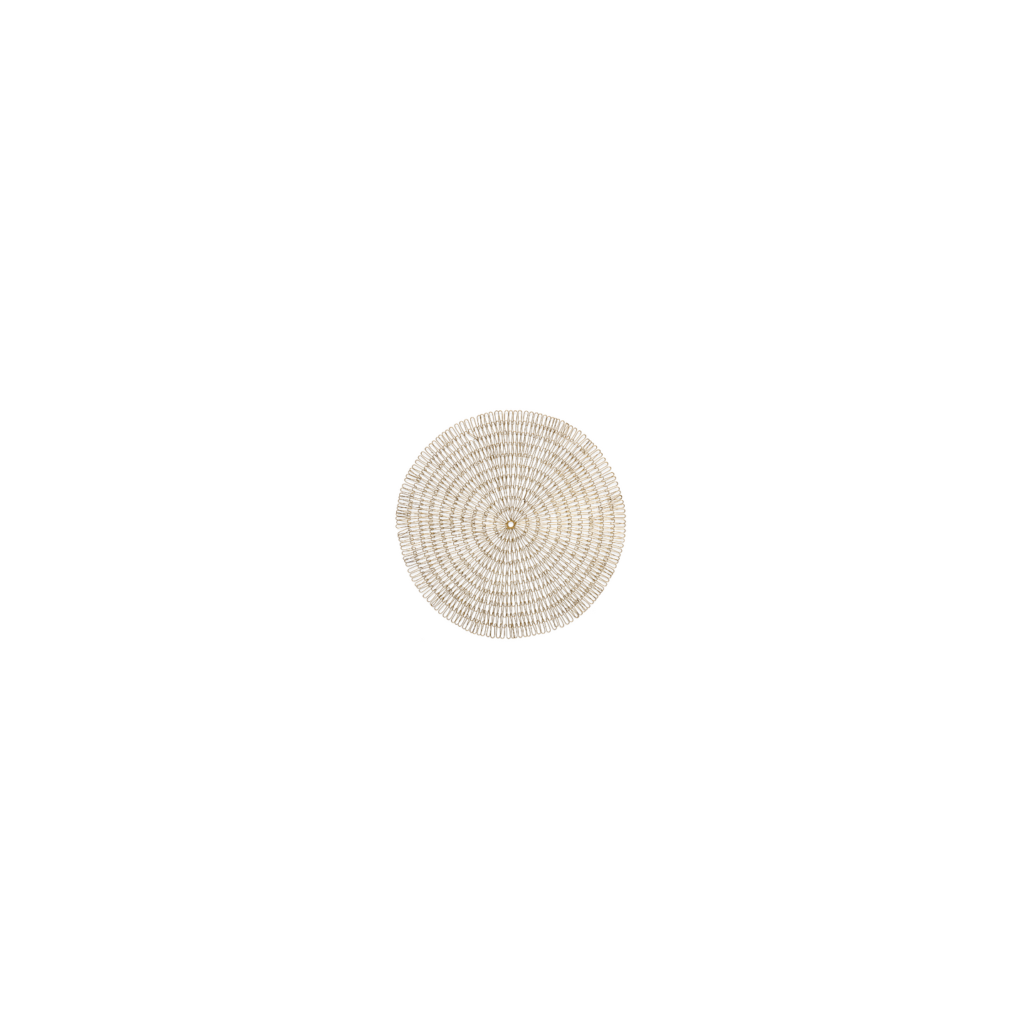 Rayan Wire Wall Art - Antique Brass