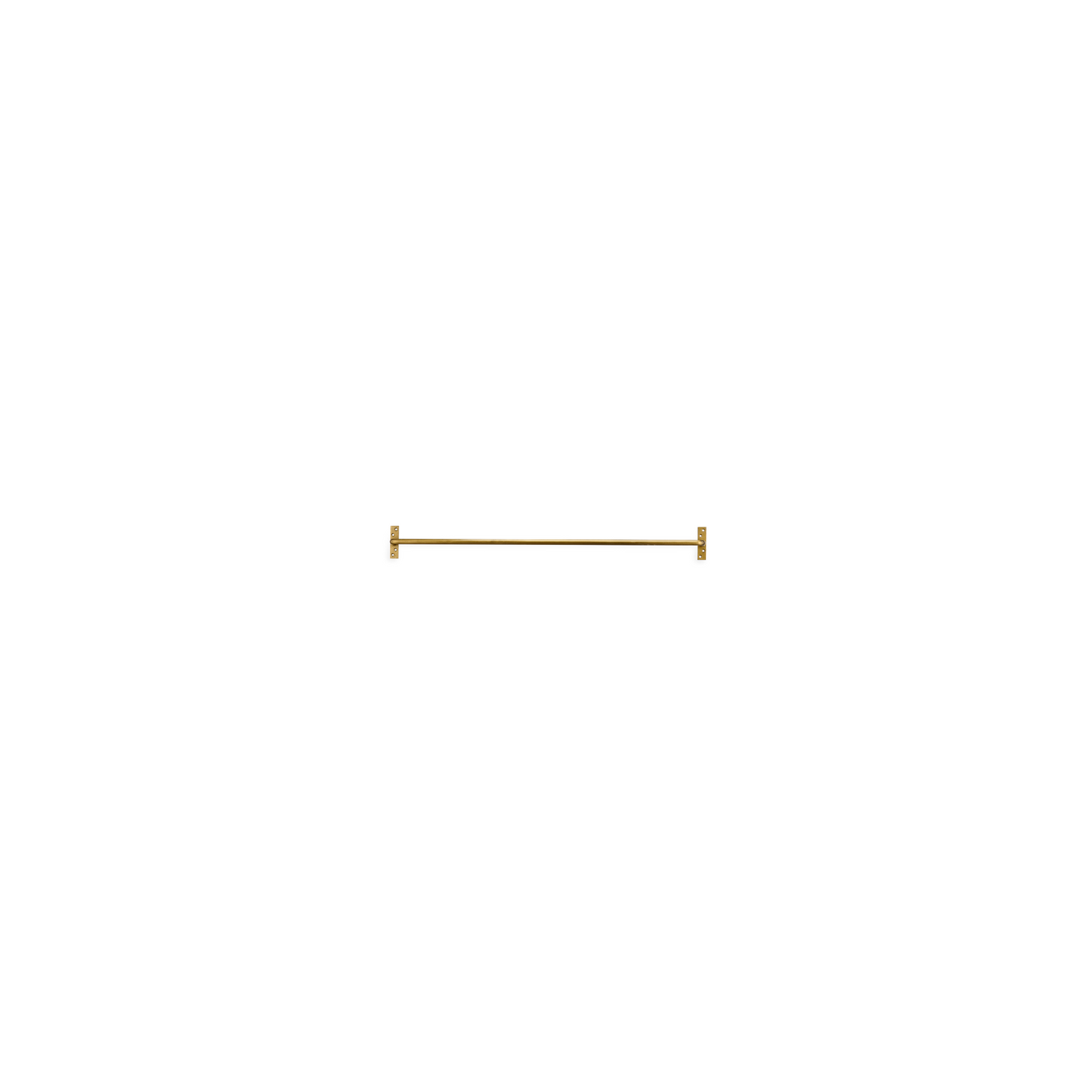 Laila Iron Hanging Rail - Brass