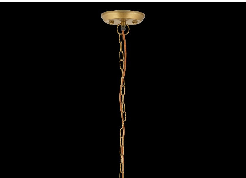 Quinn Statement Hammered Metal Pendant