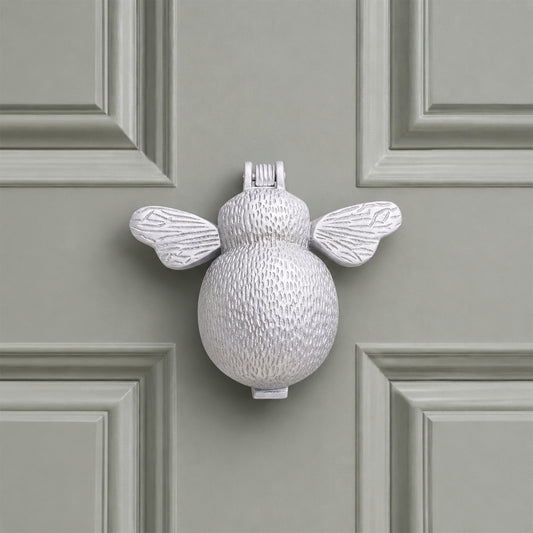 Heurtoir de porte Bumble Bee, chrome satiné