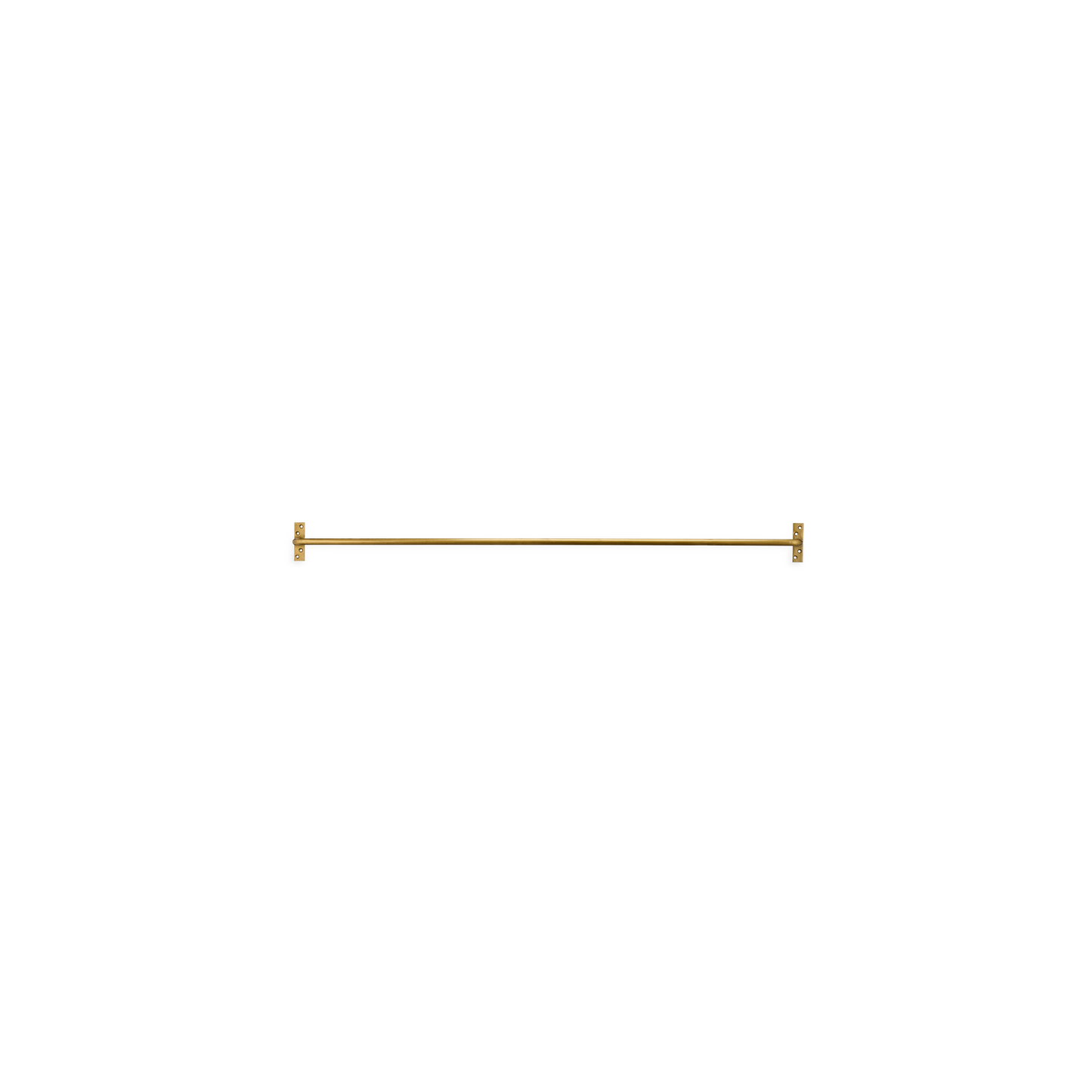 Laila Iron Hanging Rail - Brass