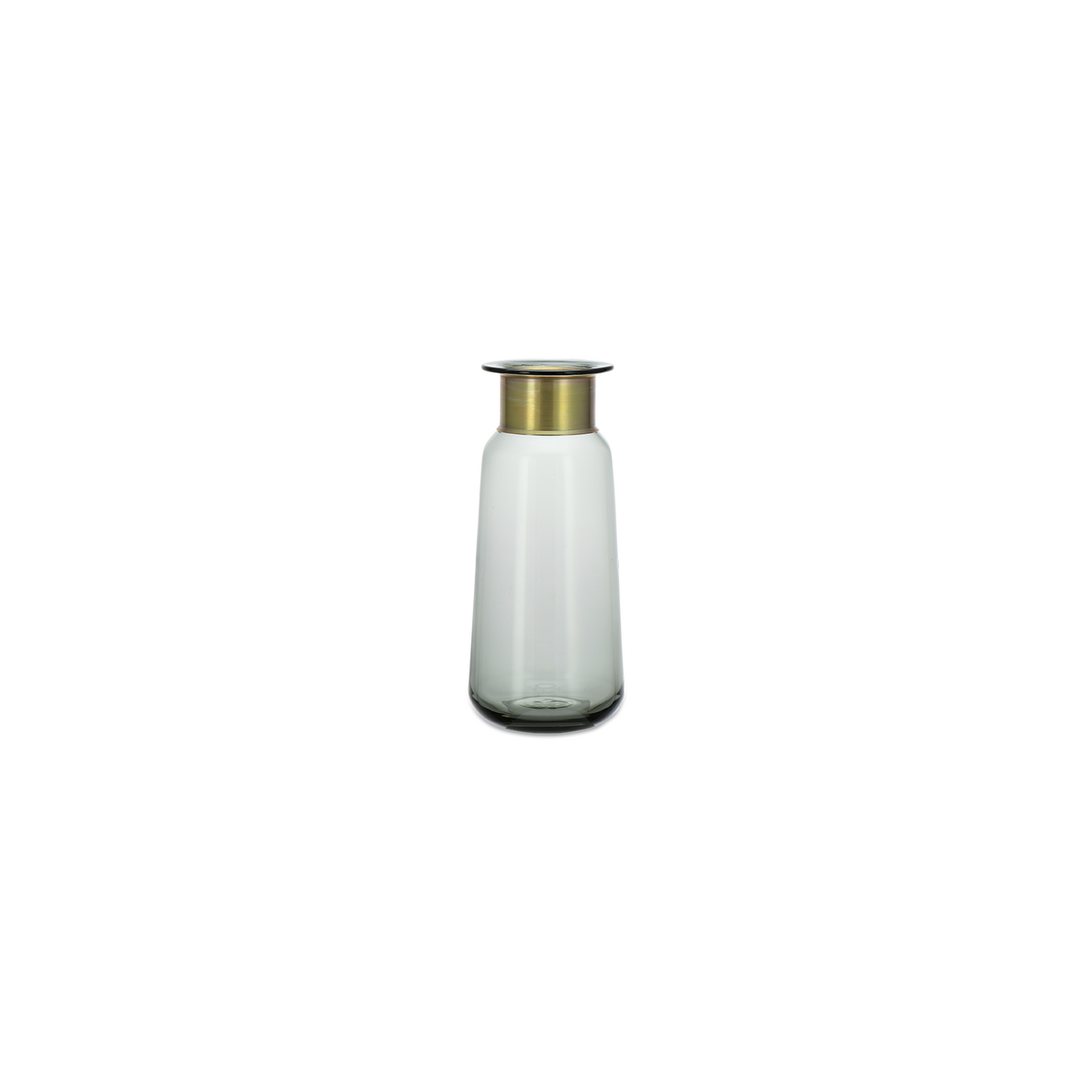 Miza Glass Vase - Smoke