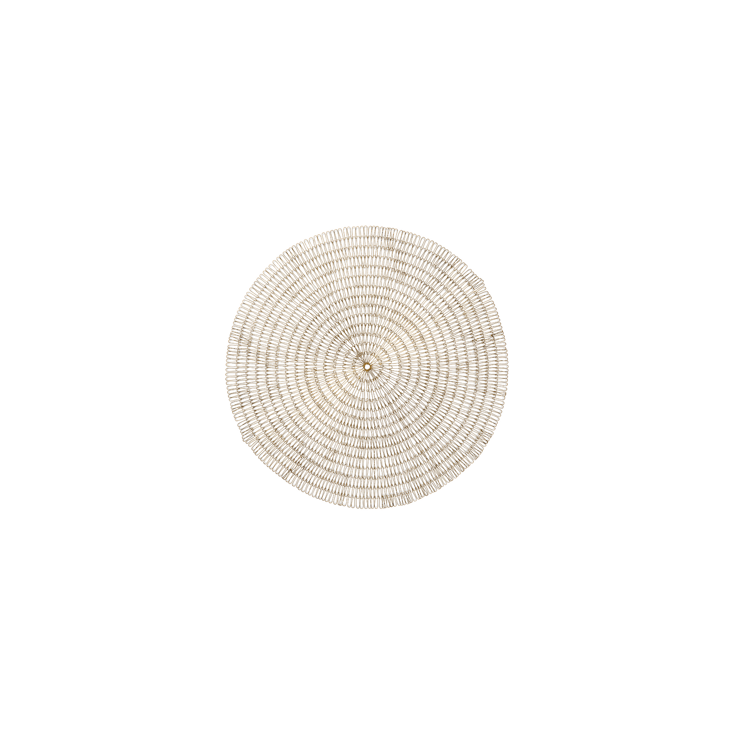 Rayan Wire Wall Art - Antique Brass
