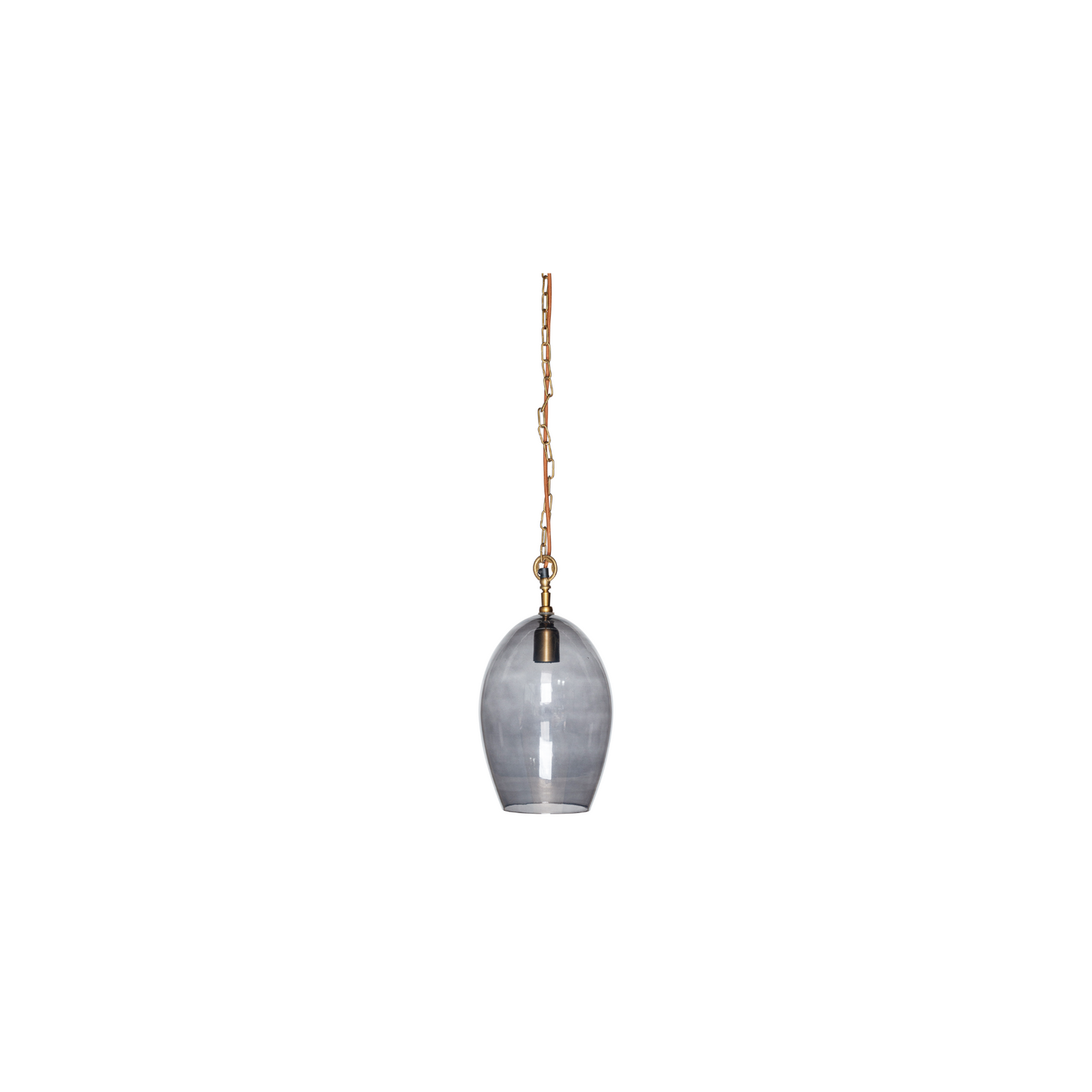 Otoro Recycled Glass Pendant - Smoke