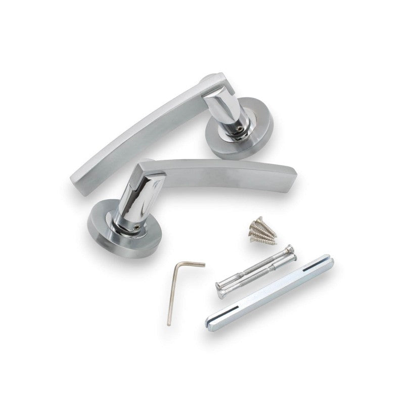 Carol Lever Door Handle Dual Tone