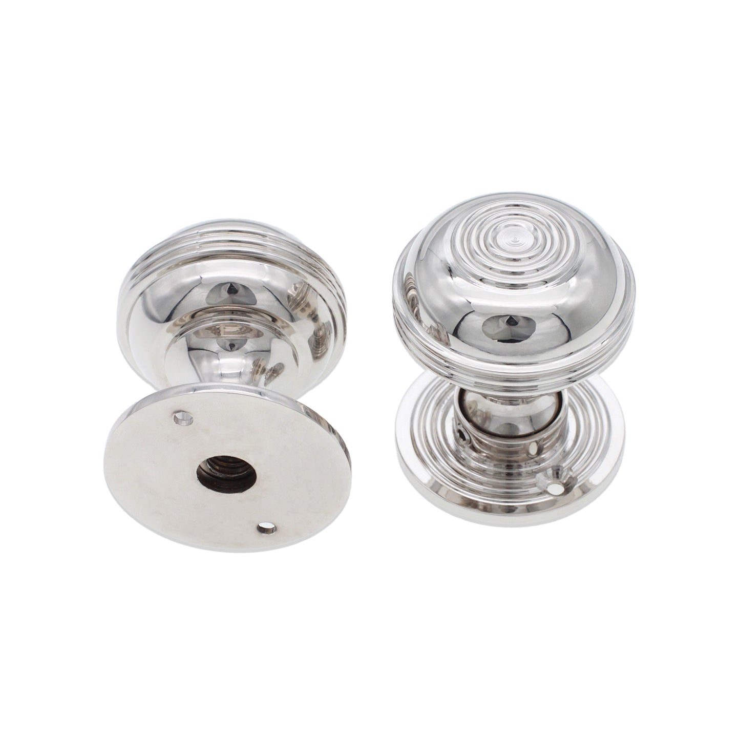 Bloxwich Bouton de porte à rebord/à mortaiser 50 mm Nickel poli