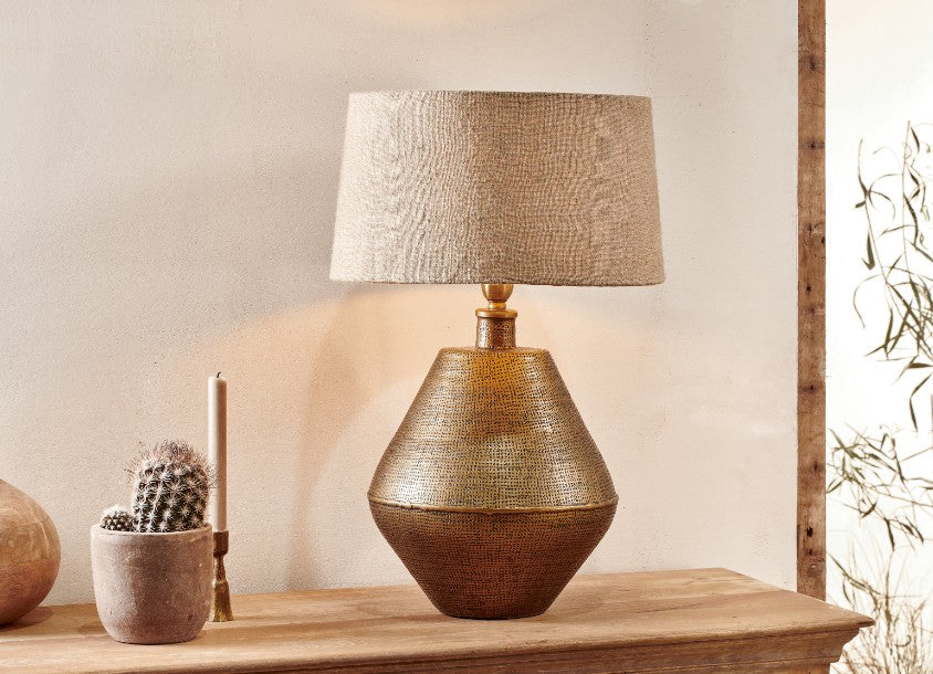 Nalgonda Lamp - Antique Brass