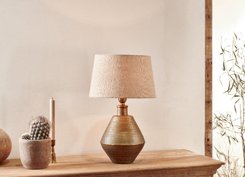 Nalgonda Lamp - Antique Brass