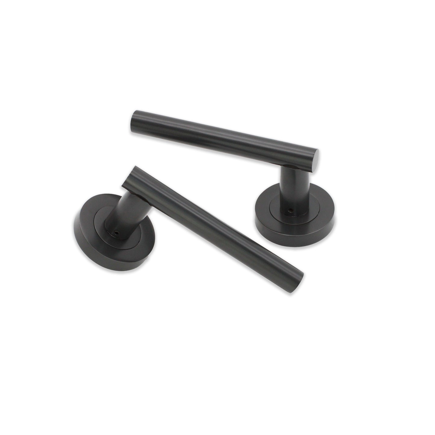 Jura Lever Door Handle Gun Metal Gray