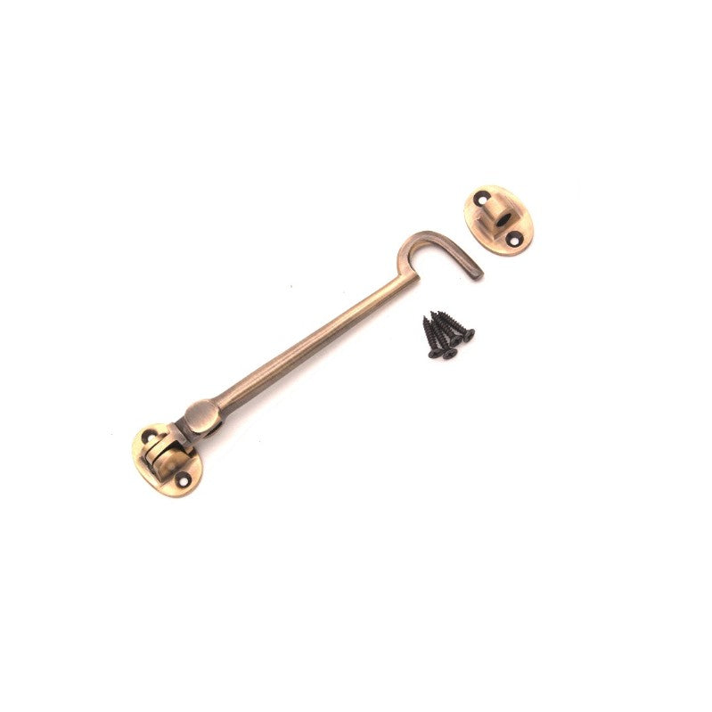 Silent Cabin Hook 3" - 75mm Antique Brass Home Decor