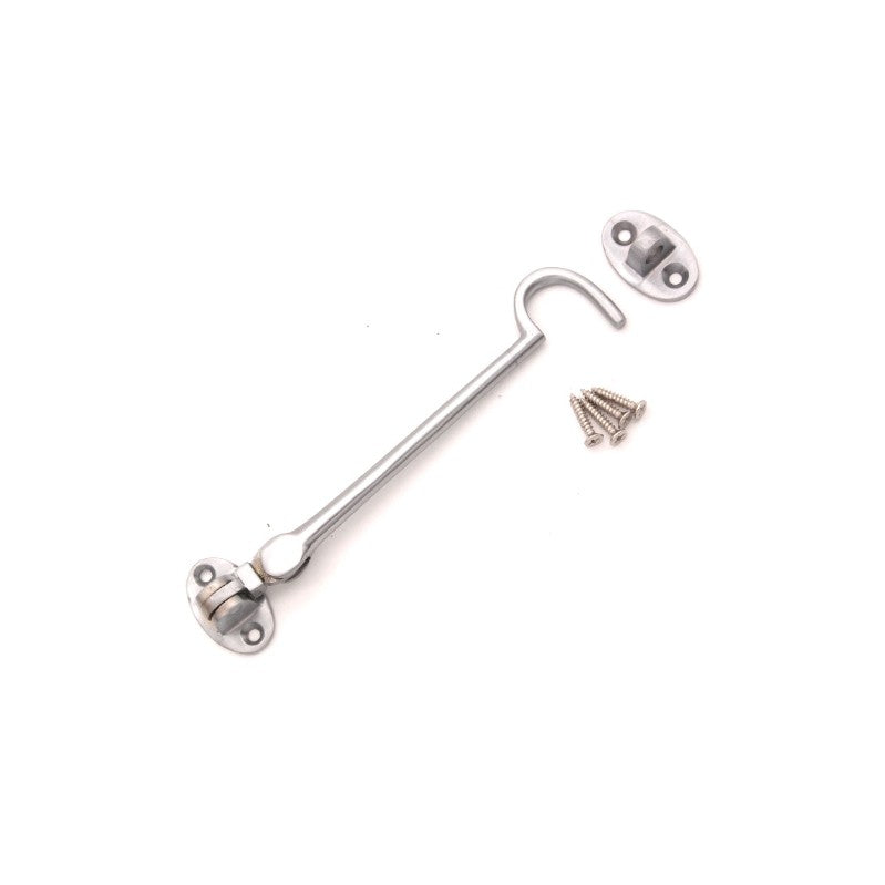 Silent Cabin Hook 6" - 150mm Satin Chrome