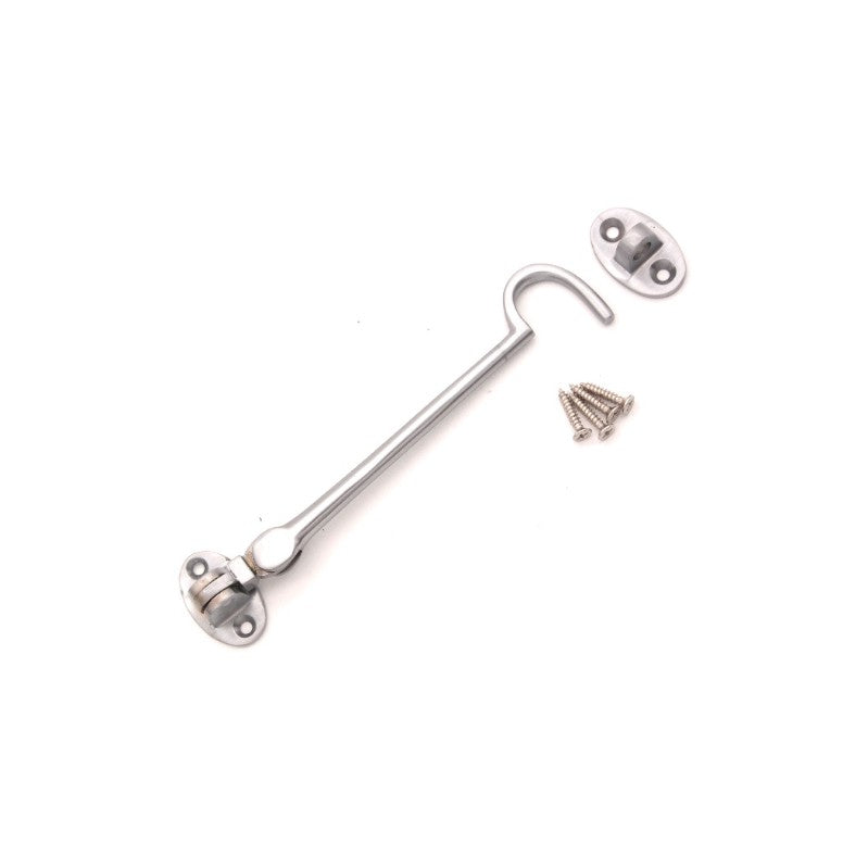 Silent Cabin Hook 4" - 100mm Satin Chrome Home Decor