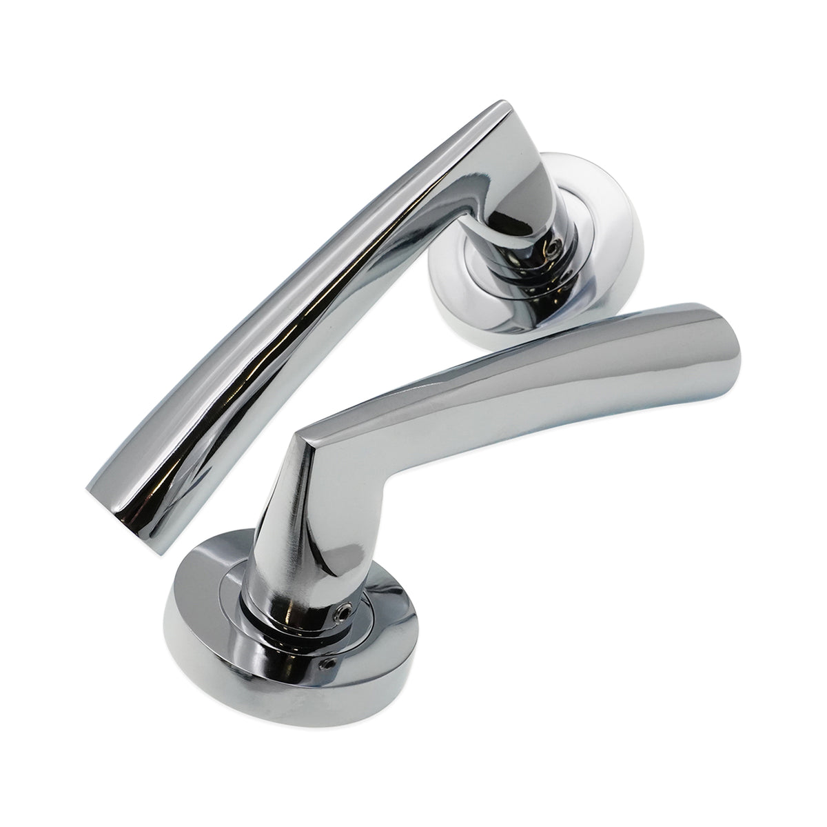 Polished Chrome Leygo Lever Door Handle Home Decor