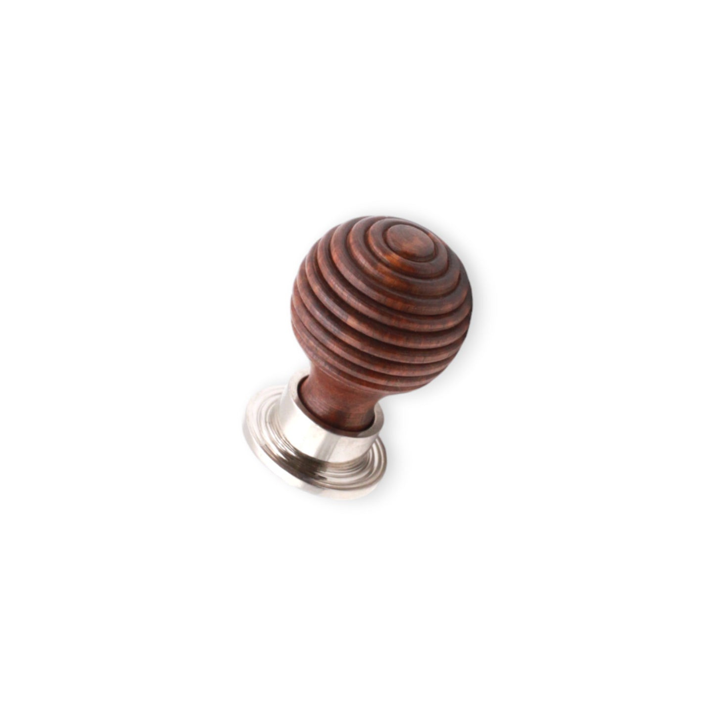 Palissandre Preston Petit bouton de placard Nickel poli