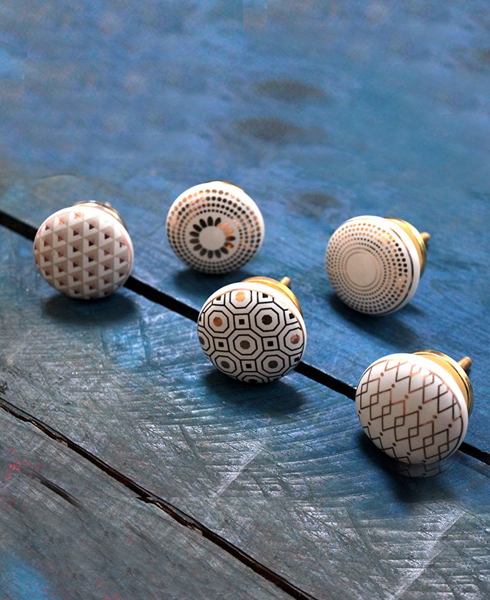 Ceramic Cupboard Knobs Home Decor