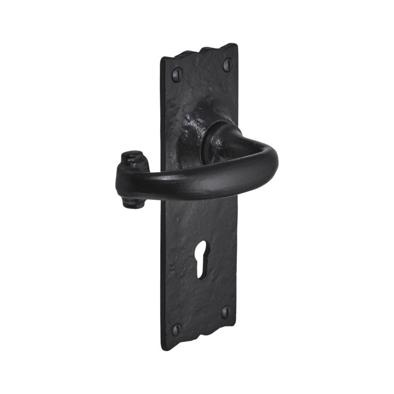 Black Lever Lock Door Handles Home Decor