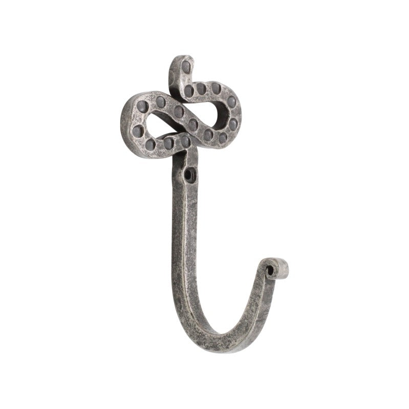 Iron Coat Hook Pewter Home Decor