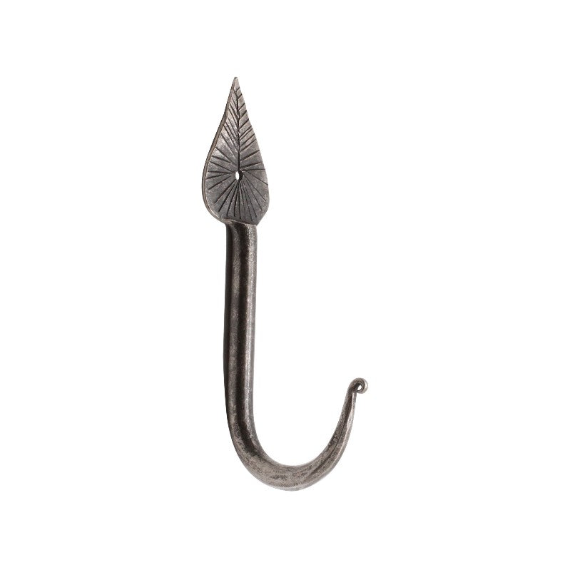 Iron Coat Hook Pewter Home Decor
