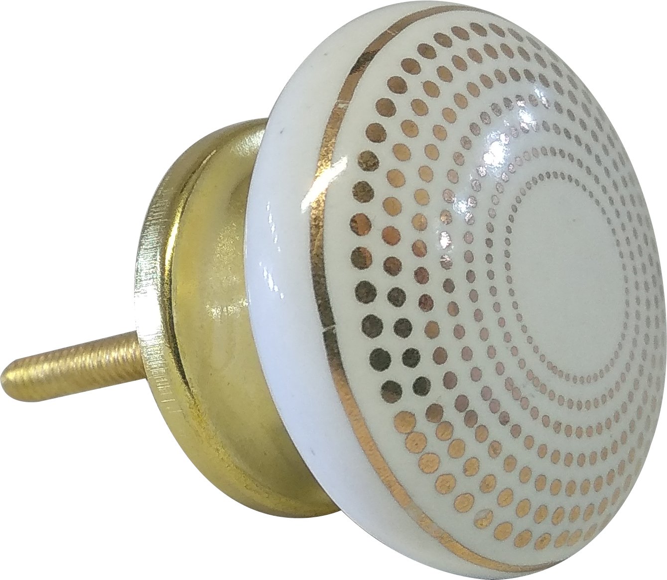 BOUTONS DE PLACARD EN CÉRAMIQUE GÉOMÉTRIQUE CHIC