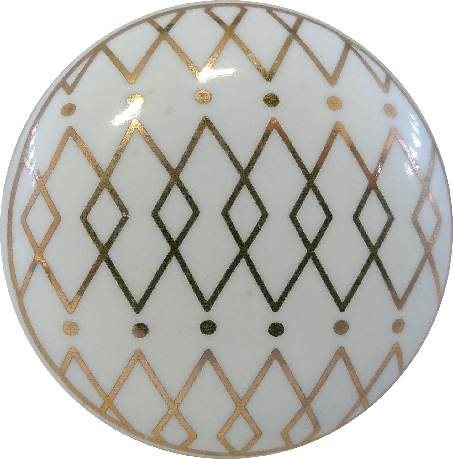 BOUTONS DE PLACARD EN CÉRAMIQUE GÉOMÉTRIQUE CHIC