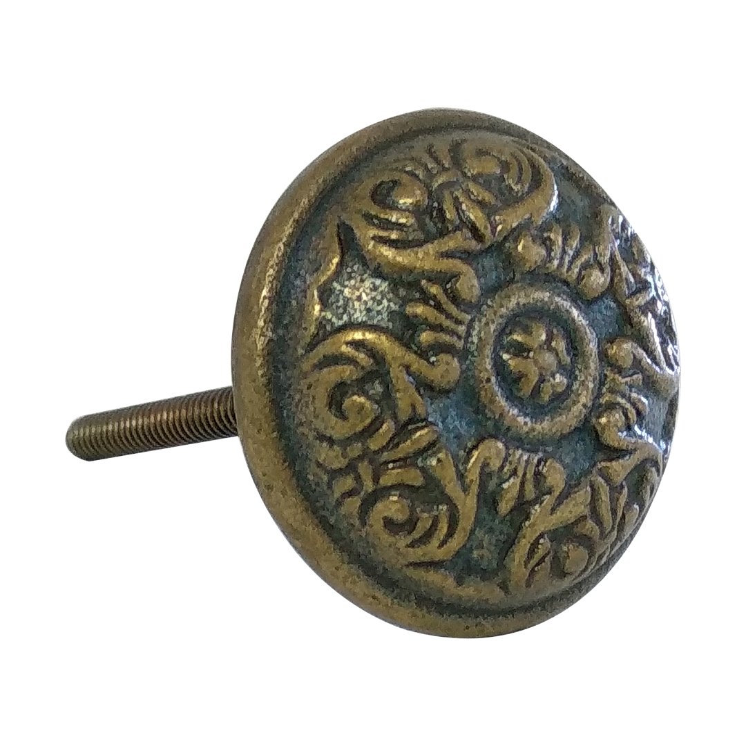 Round Design Antique Cast Iron Cabinet Pulls