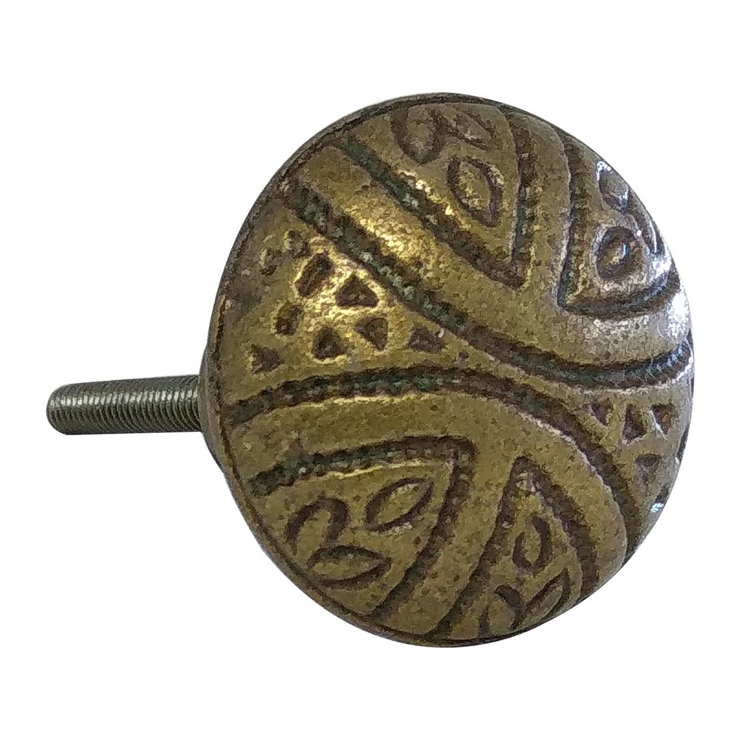 Round Design Antique Cast Iron Cabinet Pulls