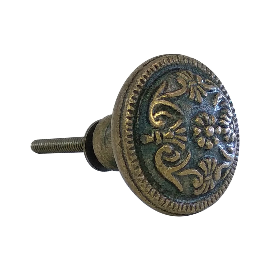 Round Design Antique Cast Iron Cabinet Pulls