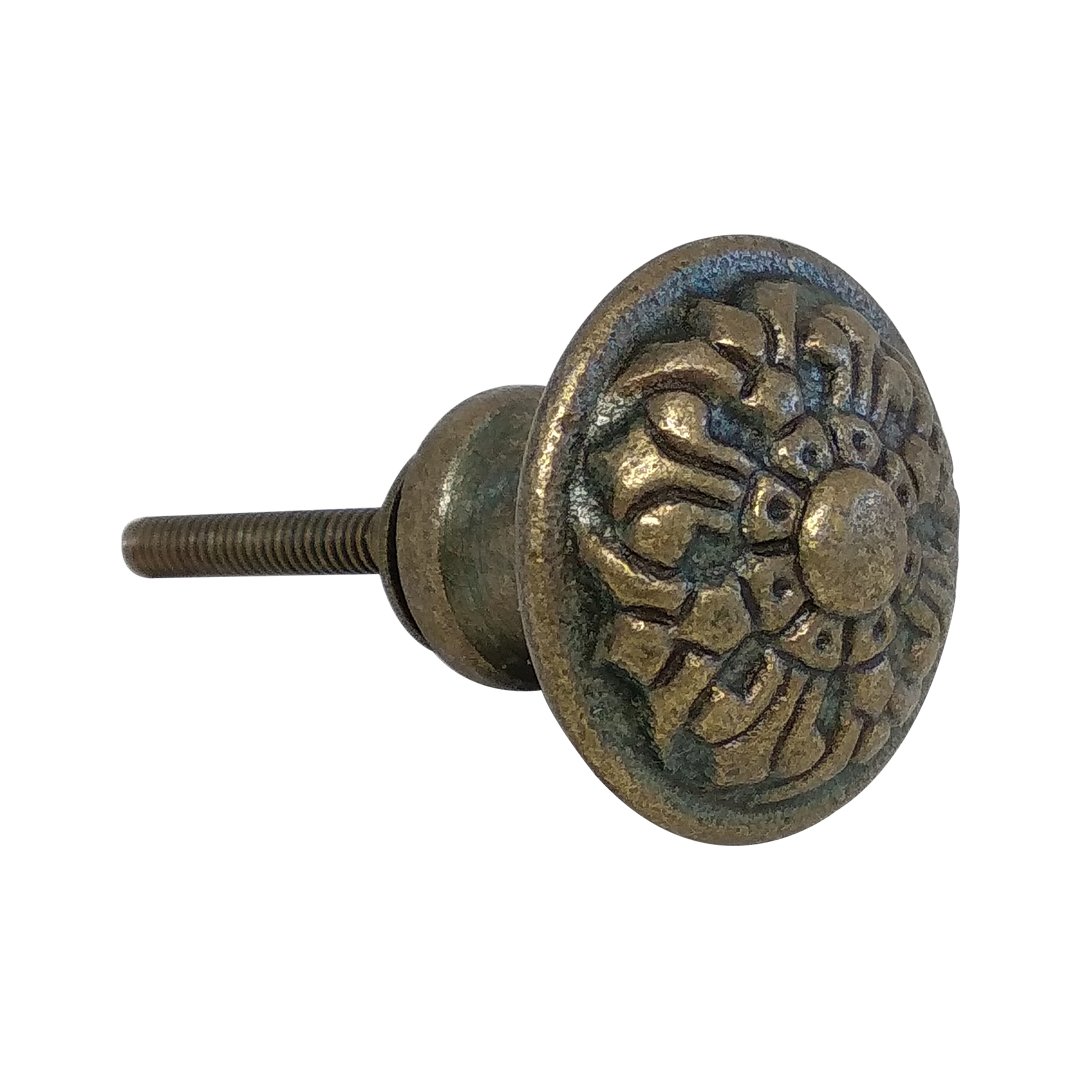 Round Design Antique Cast Iron Cabinet Pulls