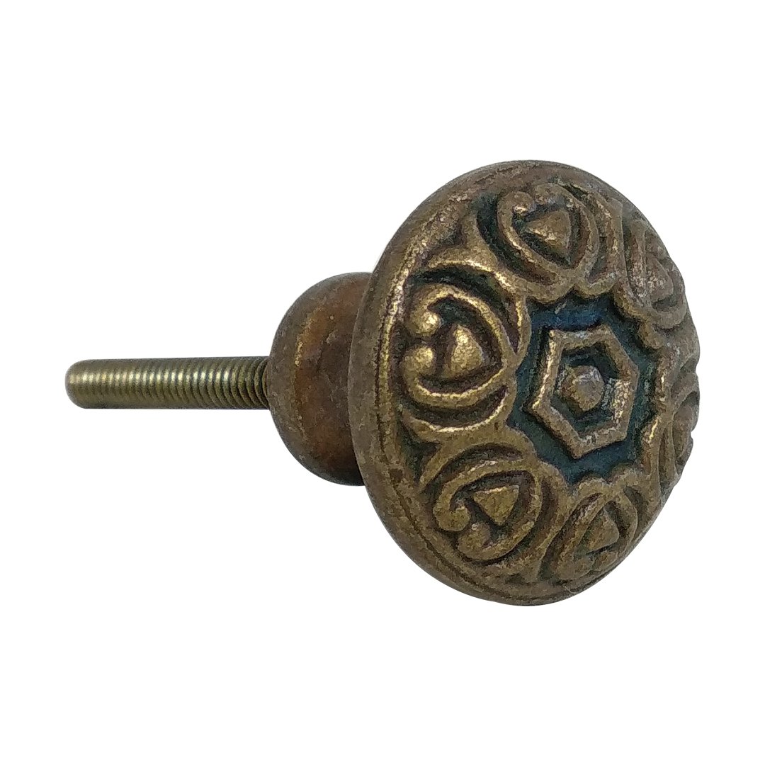 Round Design Antique Cast Iron Cabinet Pulls