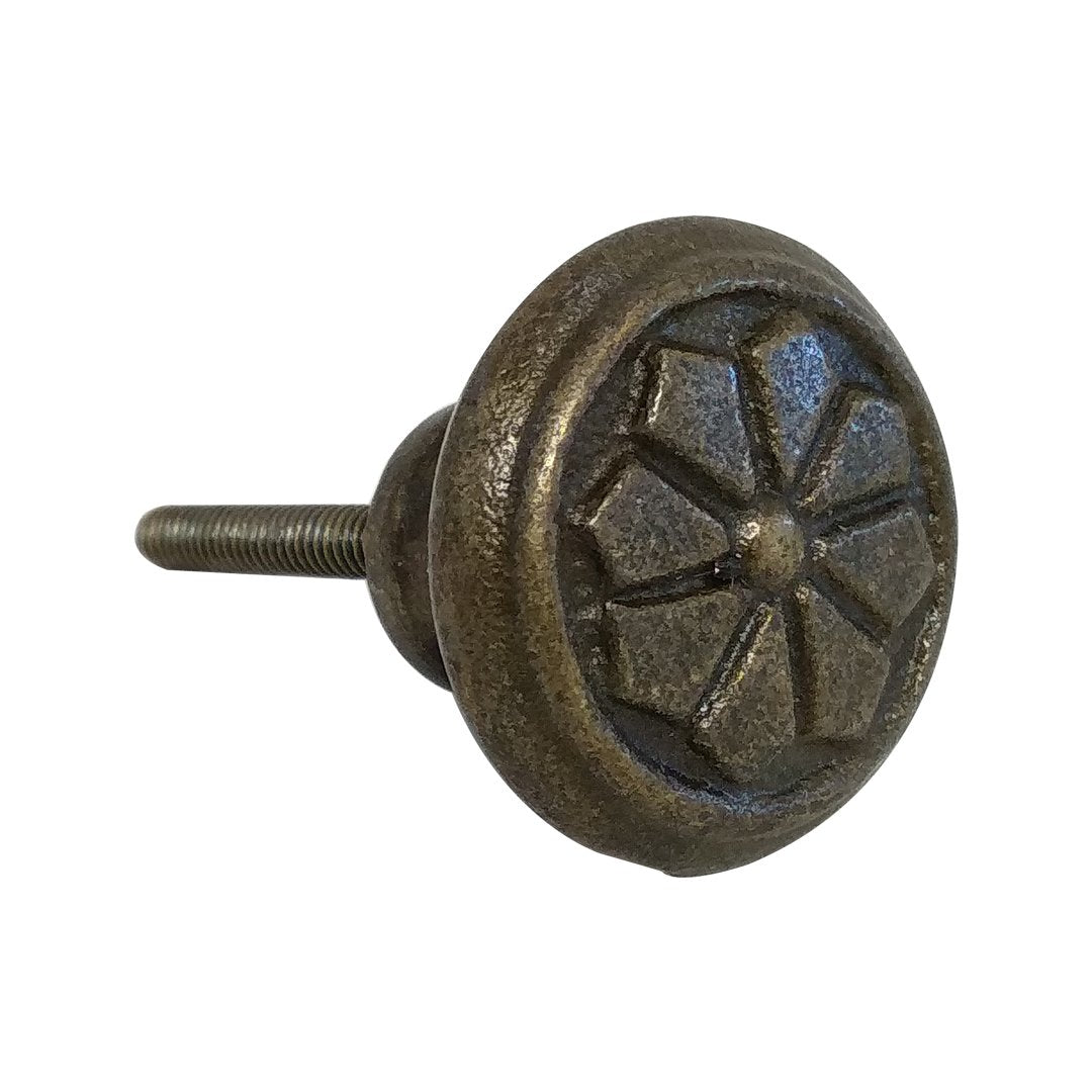 Round Design Antique Cast Iron Cabinet Pulls