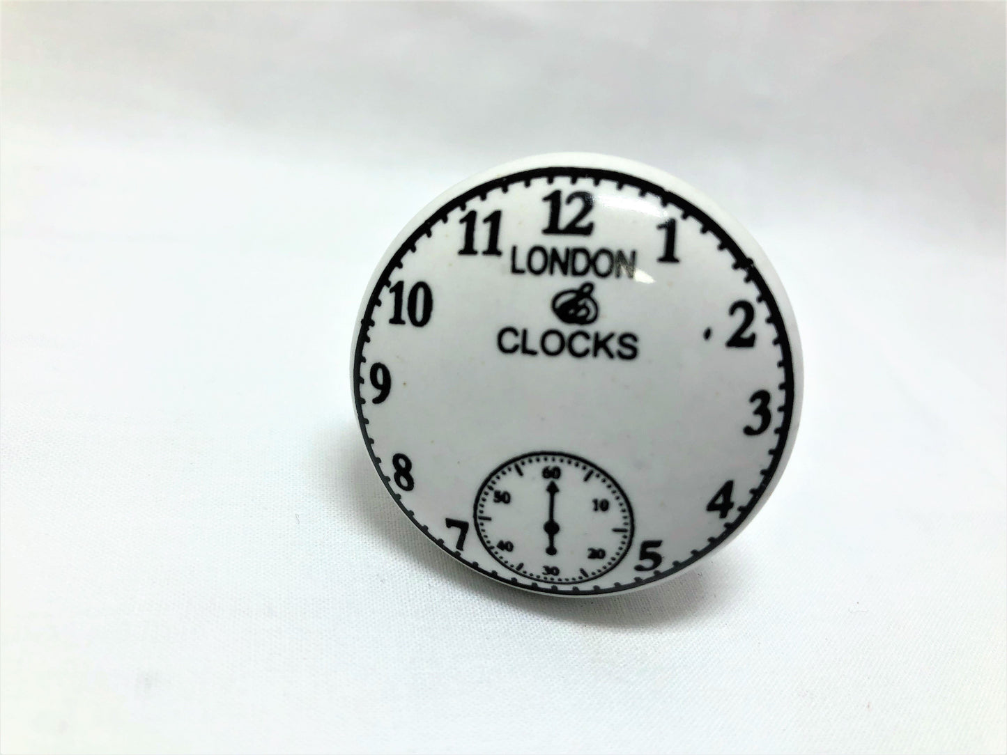 VINTAGE TYPO CERAMIC CUPBOARD KNOBS