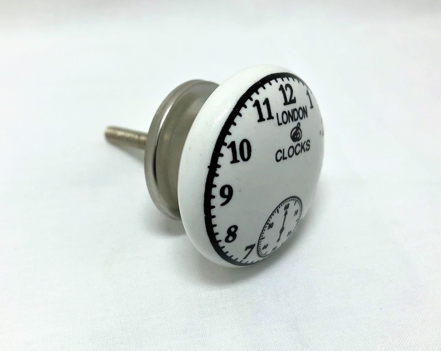 VINTAGE TYPO CERAMIC CUPBOARD KNOBS