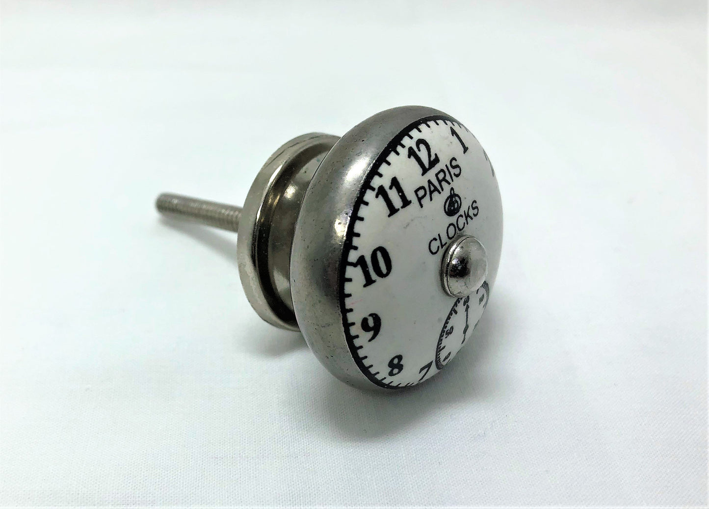 VINTAGE TYPO CERAMIC CUPBOARD KNOBS