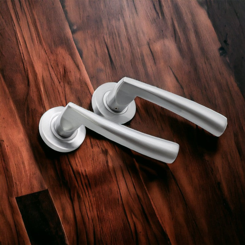 Leygo Lever Door Handle Satin Chrome