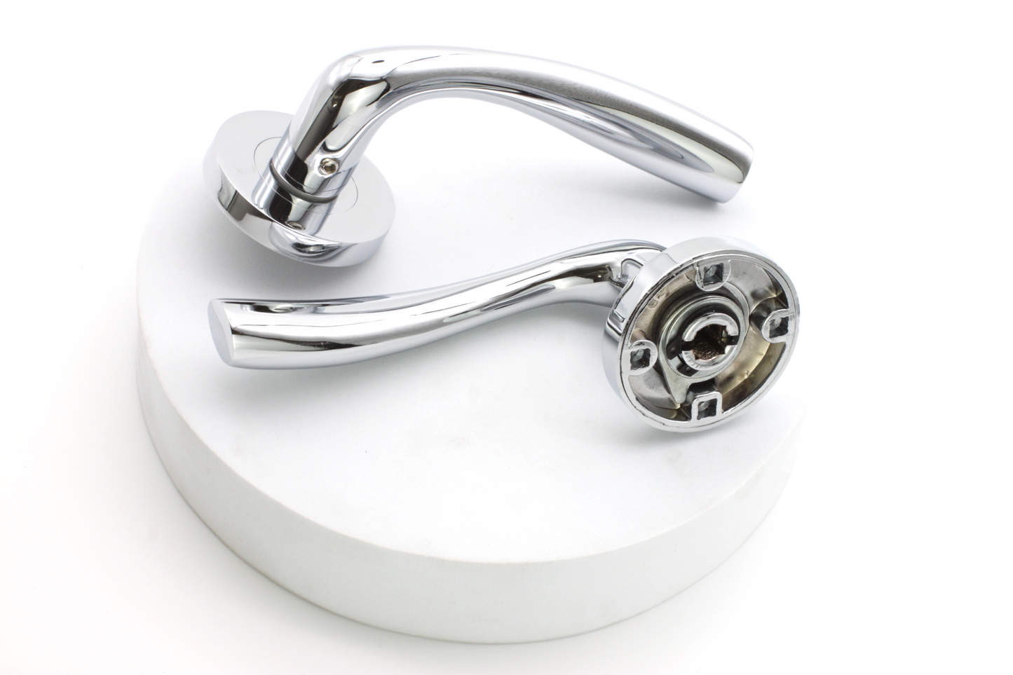 Zofie Lever Door Handle Polished Chrome