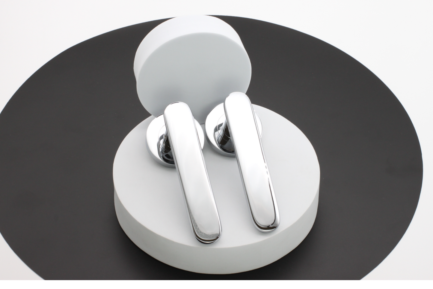 Poignée de porte à levier Skyla Chrome poli