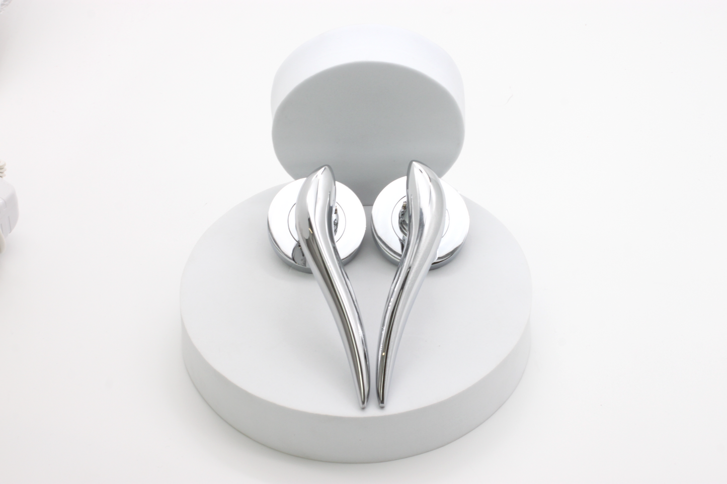 Poignée de porte à levier Flavia Chrome poli