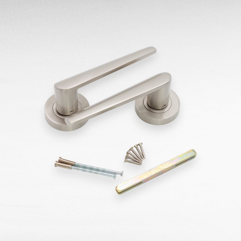 Aero-Hebel auf Rose Satin Nickel