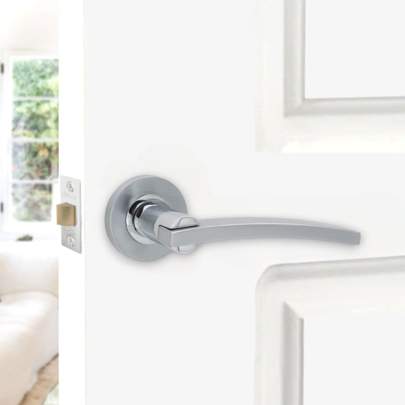 Carol Lever Door Handle Dual Tone