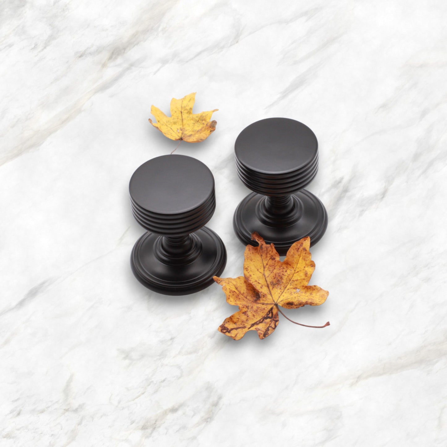 Oxford Mortice Door Knob Matt Black